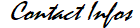 Contact / Infos